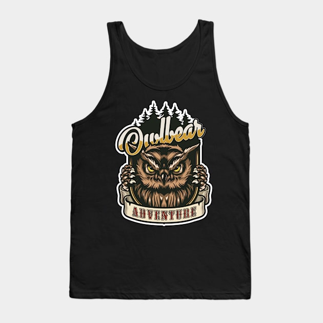 DnD Design Owlbear Adventure Tank Top by OfficialTeeDreams